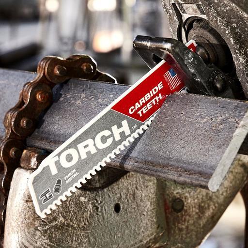 Milwaukee 48005201 Single 150mm The TORCH with Carbide Teeth SAWZALL Recipro Saw Blade – image 5