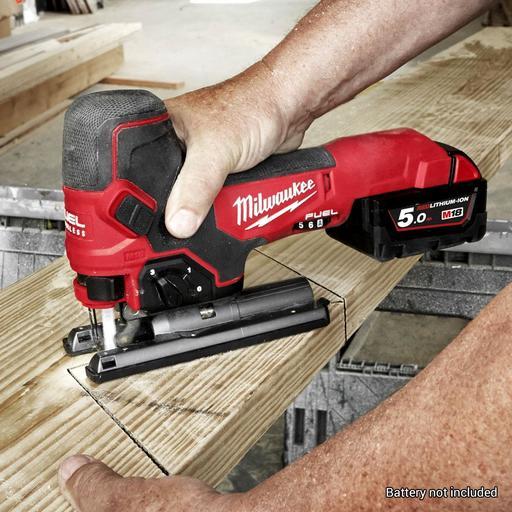 Milwaukee M18FBJS-0 18V Li-ion Cordless Fuel Barrel Grip Jigsaw - Skin Only – image 6
