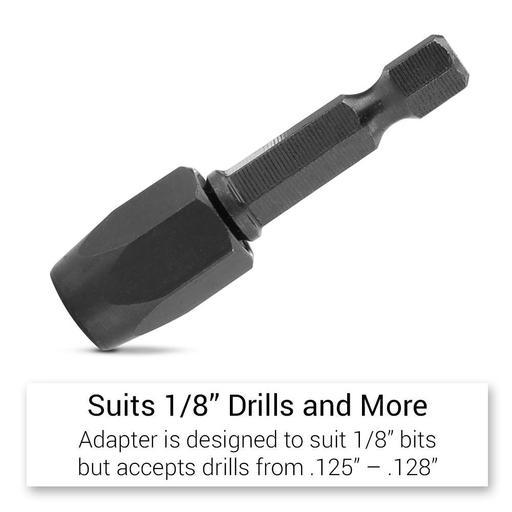 Xtorque X18ADS 3-Pack 1/8"Drill Bit Adaptor – image 3