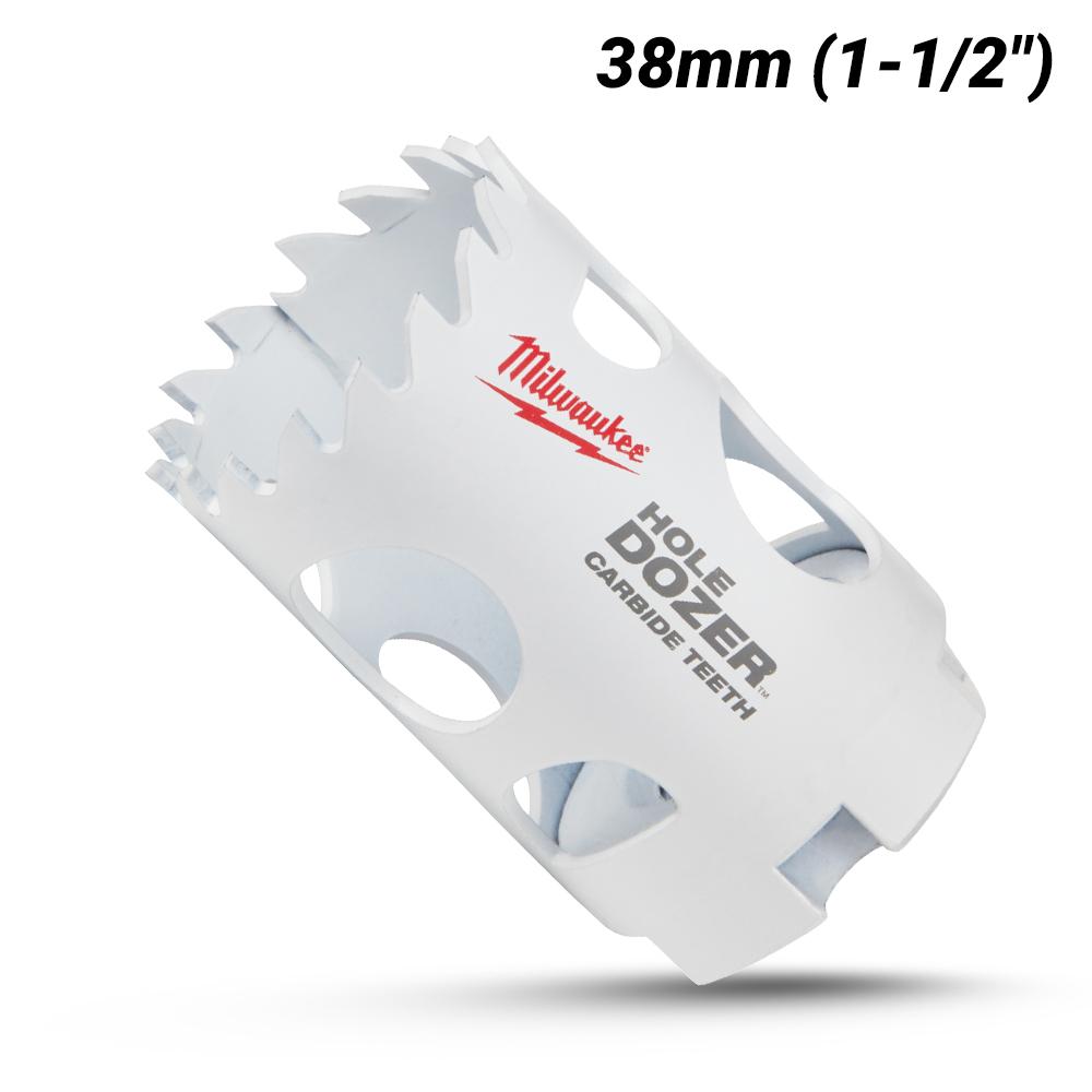 Milwaukee 49560713 38mm (1-1/2") HOLE DOZER Carbide Teeth Bi-Metal Hole Saw – image 2