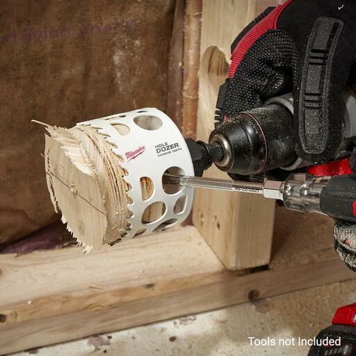 Milwaukee 49560724 57mm (2-1/4") HOLE DOZER Carbide Teeth Bi-Metal Hole Saw – image 5