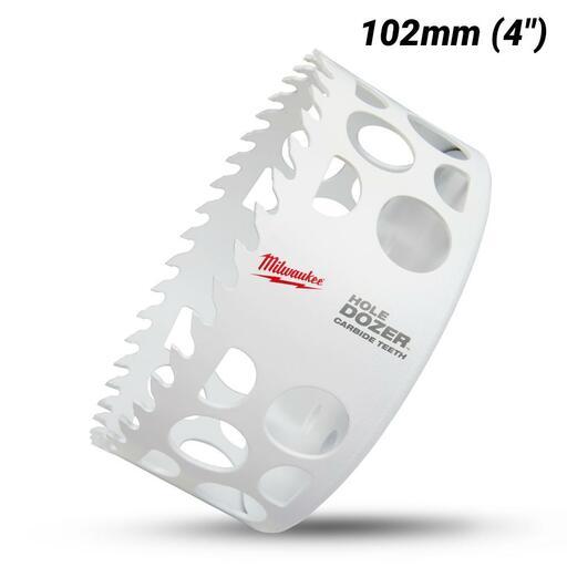 Milwaukee 49560742 102mm (4") HOLE DOZER Carbide Teeth Bi-Metal Hole Saw – image 2