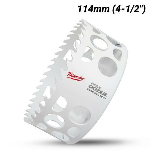 Milwaukee 49560746 114mm (4-1/2") HOLE DOZER Carbide Teeth Bi-Metal Hole Saw – image 2