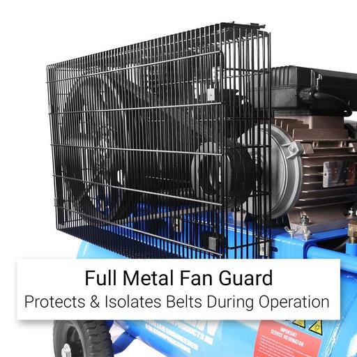 Lincoln L2560L 2.5HP 60L Triple Piston Twin Belt Driven Electric Air Compressor – image 8