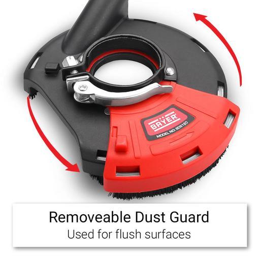 Bayer BDS180 180mm (7") Universal Multifit Dust Grinding Shroud – image 9