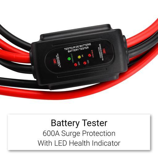 Daytona DJL300 12/24V 600AMP 3m Jumper Leads – image 3