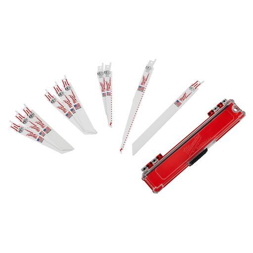 Milwaukee 49472211 (49222211) 10pce Sawzall Thin Kerf Reciprocating Saw Blades – image 4