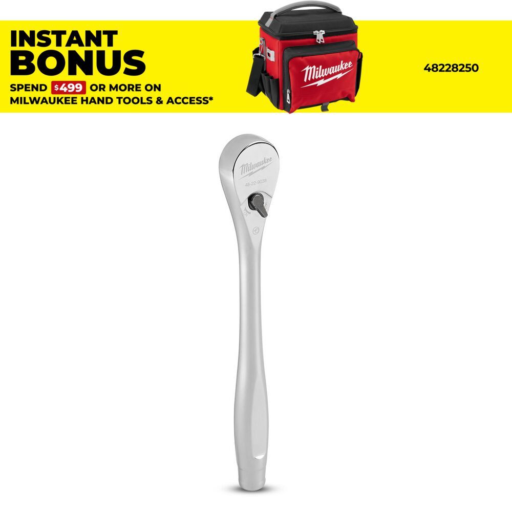 Milwaukee 48229038 3/8" Drive Ratchet – image 1