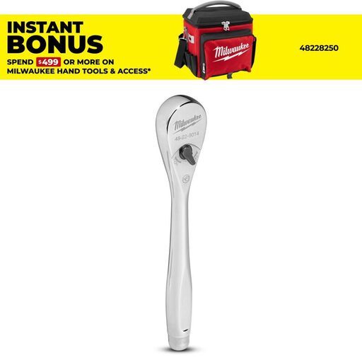 Milwaukee 48229014 1/4" Drive Ratchet
