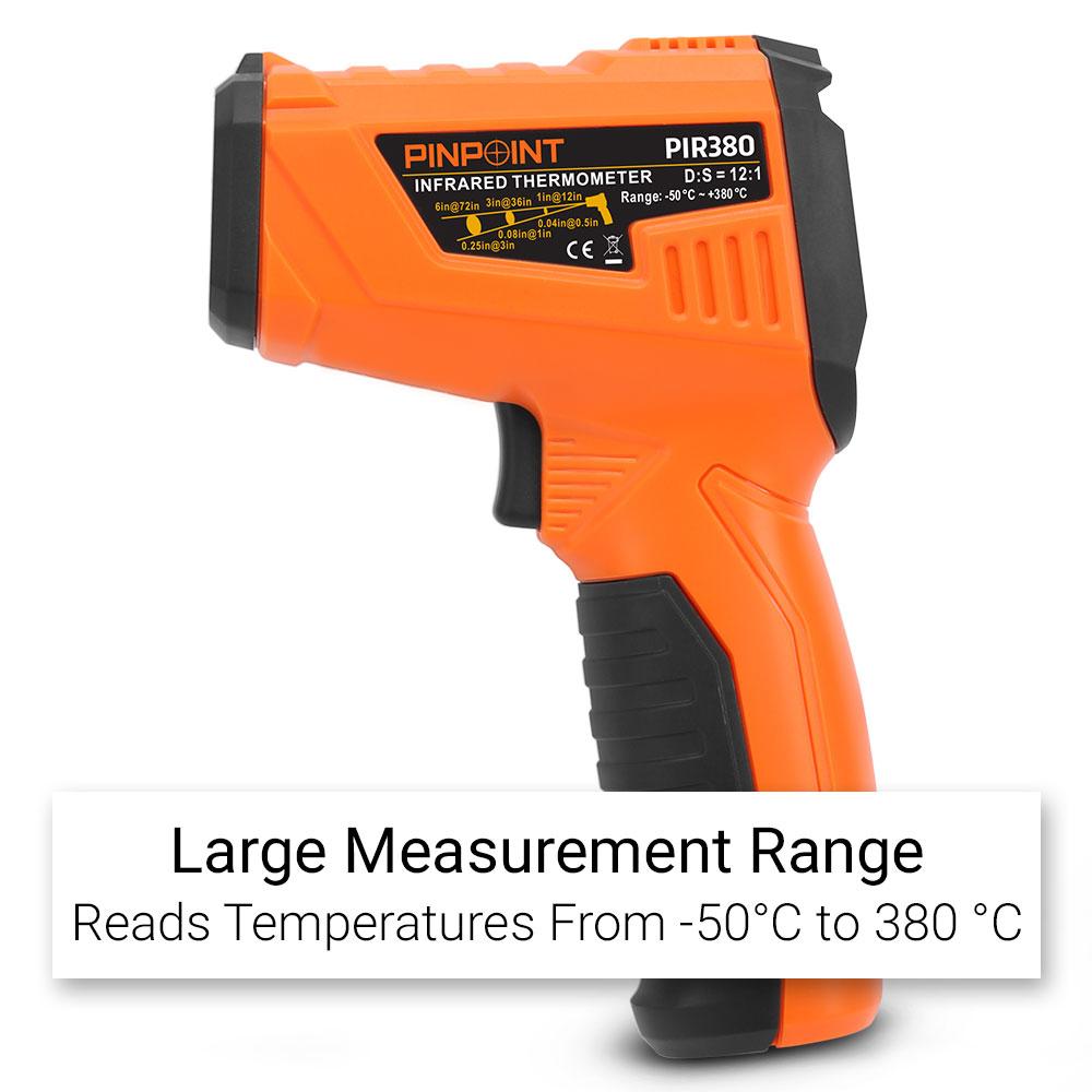 Pinpoint PIR380 380° Infrared Thermometer