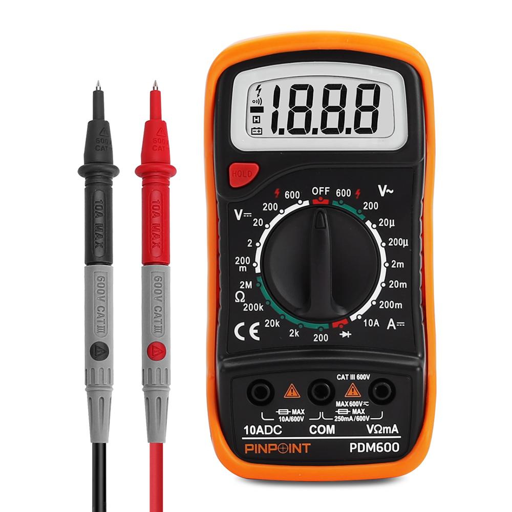 Pinpoint Pdm600 600v Digital Multimeter