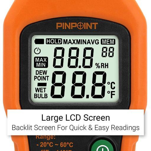 Pinpoint PHT300 Temperature & Humidity Meter – image 2