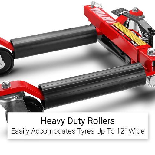 Daytona DJACKKIT 680KG Dolly DPJ680 Hydraulic Vehicle Positioning Jack & DSRVPJ Standing Rack Kit – image 8