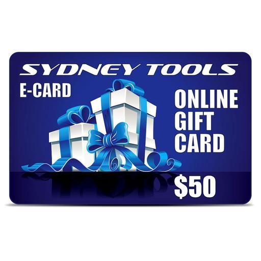 Sydney Tools OGC - 50 $50 Online Gift Card
