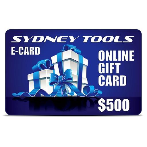 Sydney Tools OGC - 500 $500 Online Gift Card