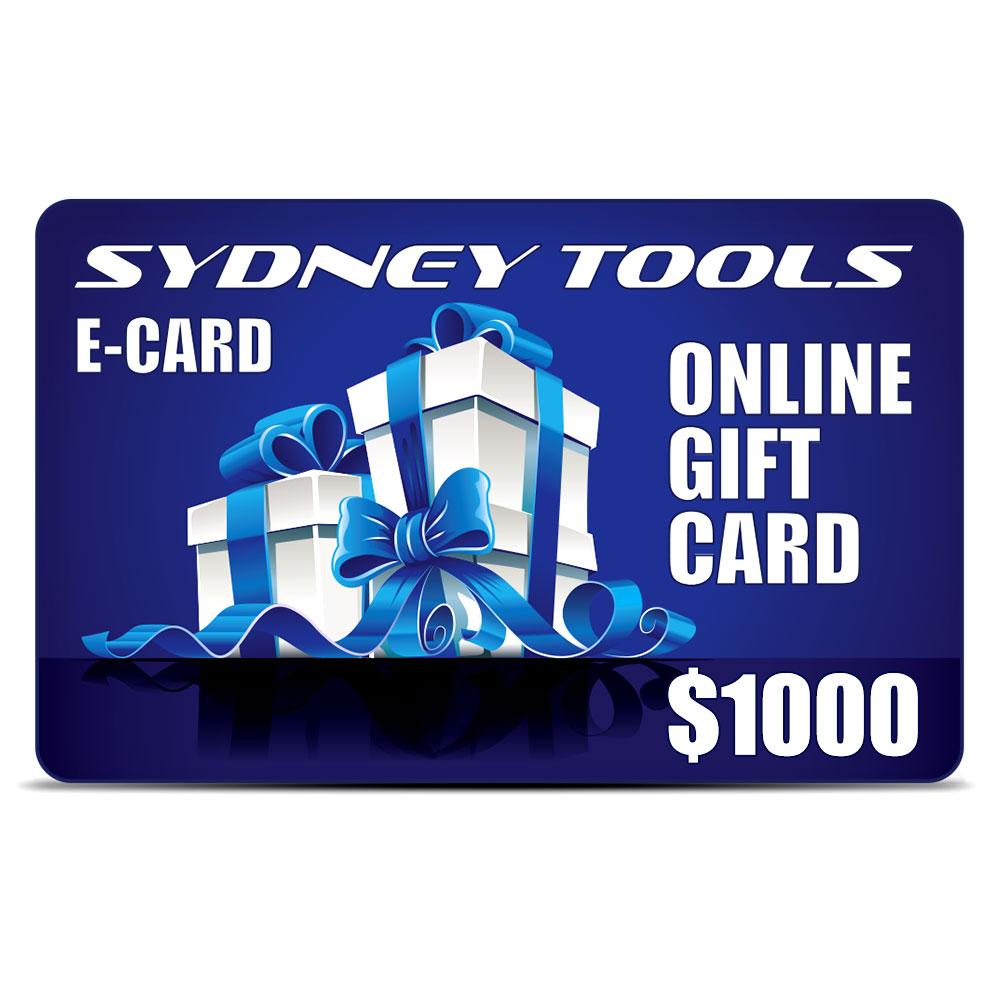 Sydney Tools OGC 1000 1000 Online Gift Card