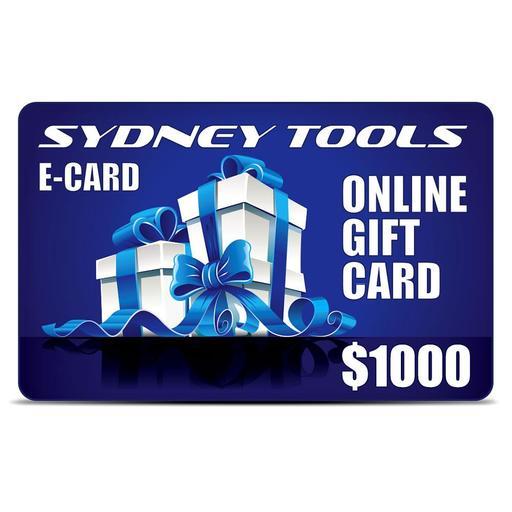 Sydney Tools Gift Card Sydney Tools