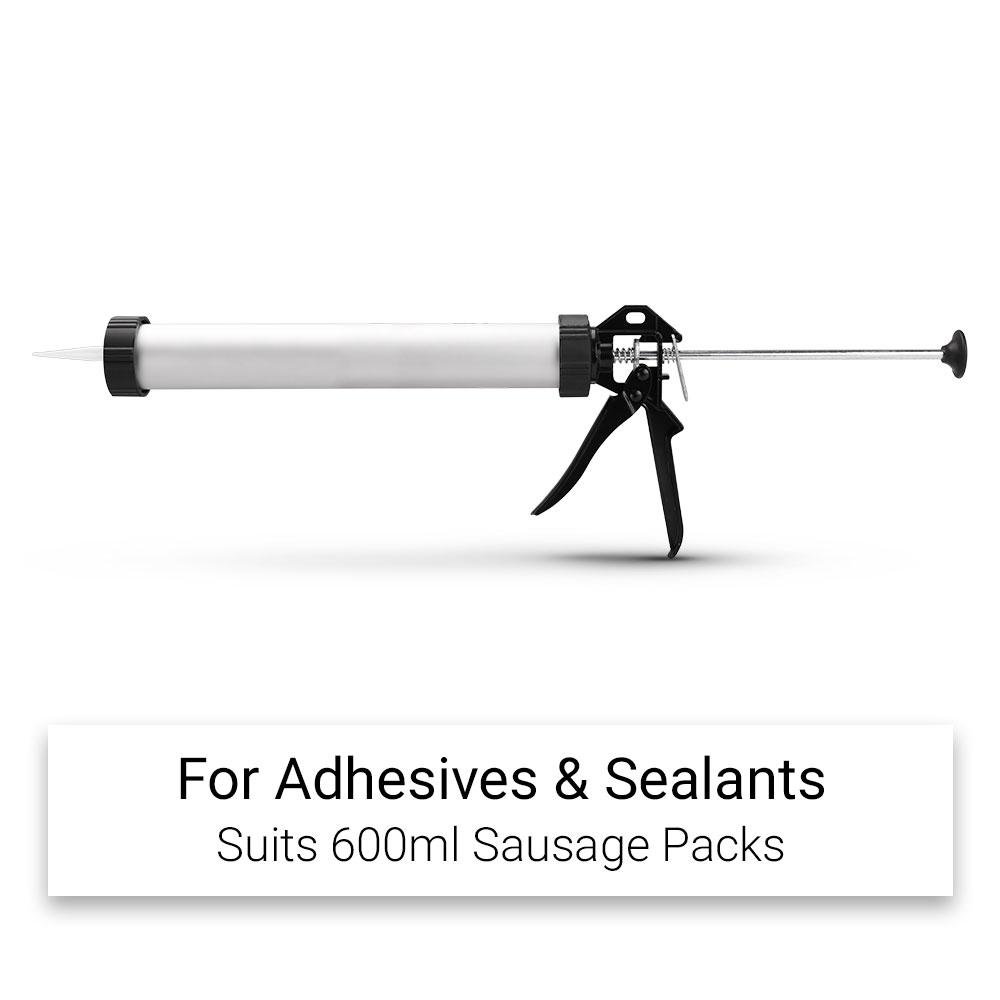 Xtorque X600G 600ml Aluminium Caulking Sausage Gun