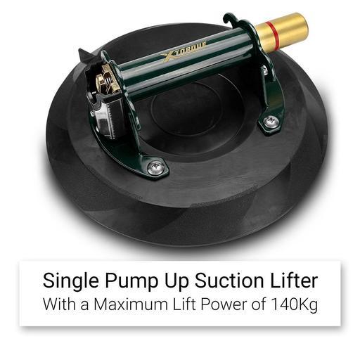 Xtorque X254S 255mm (10") 140Kg Heavy Duty Pump Up Suction Lifter Glass Sucker – image 4