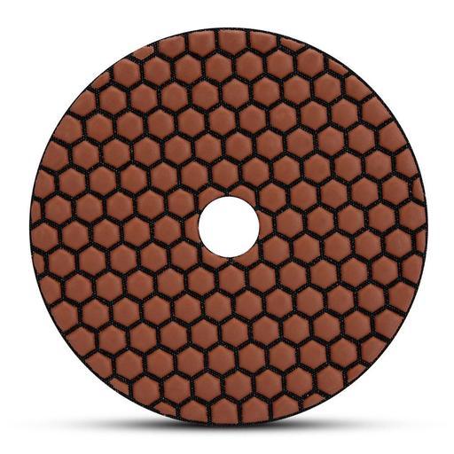 Ehwa EHC400 125mm (5") 400 Grit Dry Diamond Honeycomb Resin Polishing Pad – image 2