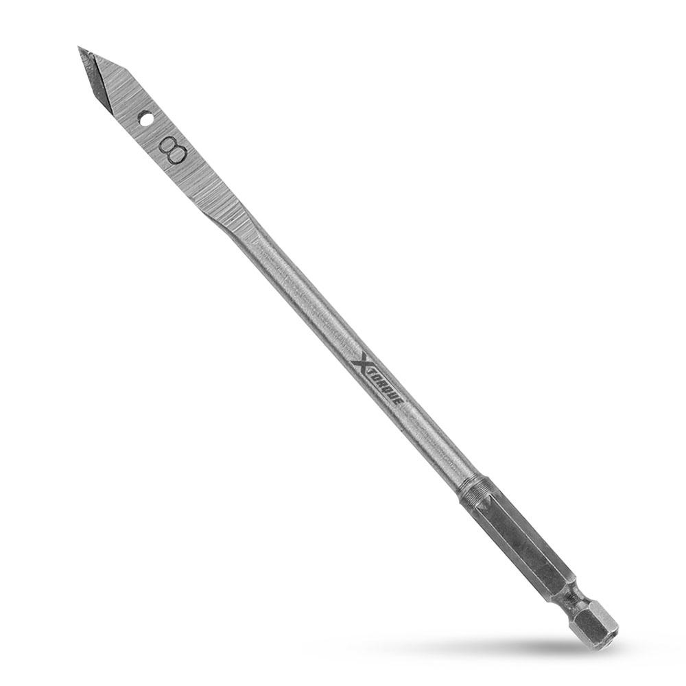 Xtorque SSDB8 8mm Flat Wood Spade Drill Bit – image 1