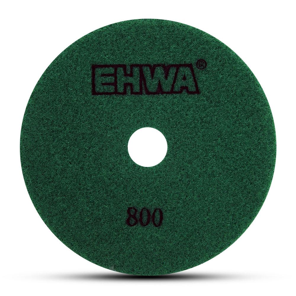 Ehwa EHC800 125mm (5") 800 Grit Dry Diamond Honeycomb Resin Polishing Pad – image 2