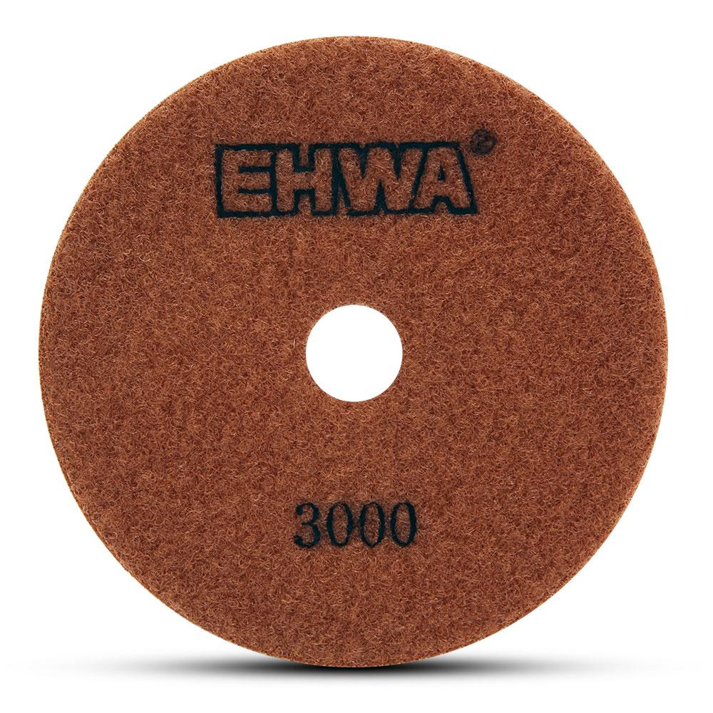 Ehwa EHC3000 125mm (5") 3000 Grit Dry Diamond Honeycomb Resin Polishing Pad – image 3