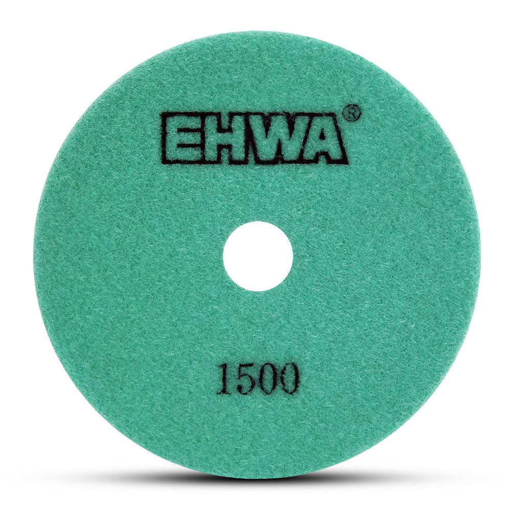 Ehwa EHC1500 125mm (5") 1500 Grit Dry Diamond Honeycomb Resin Polishing Pad – image 3