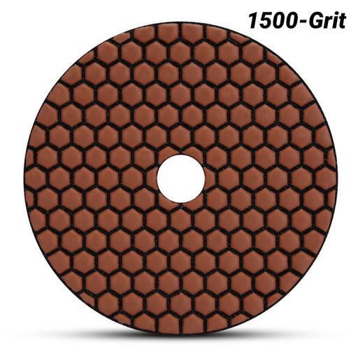 Ehwa EHC1500 125mm (5") 1500 Grit Dry Diamond Honeycomb Resin Polishing Pad