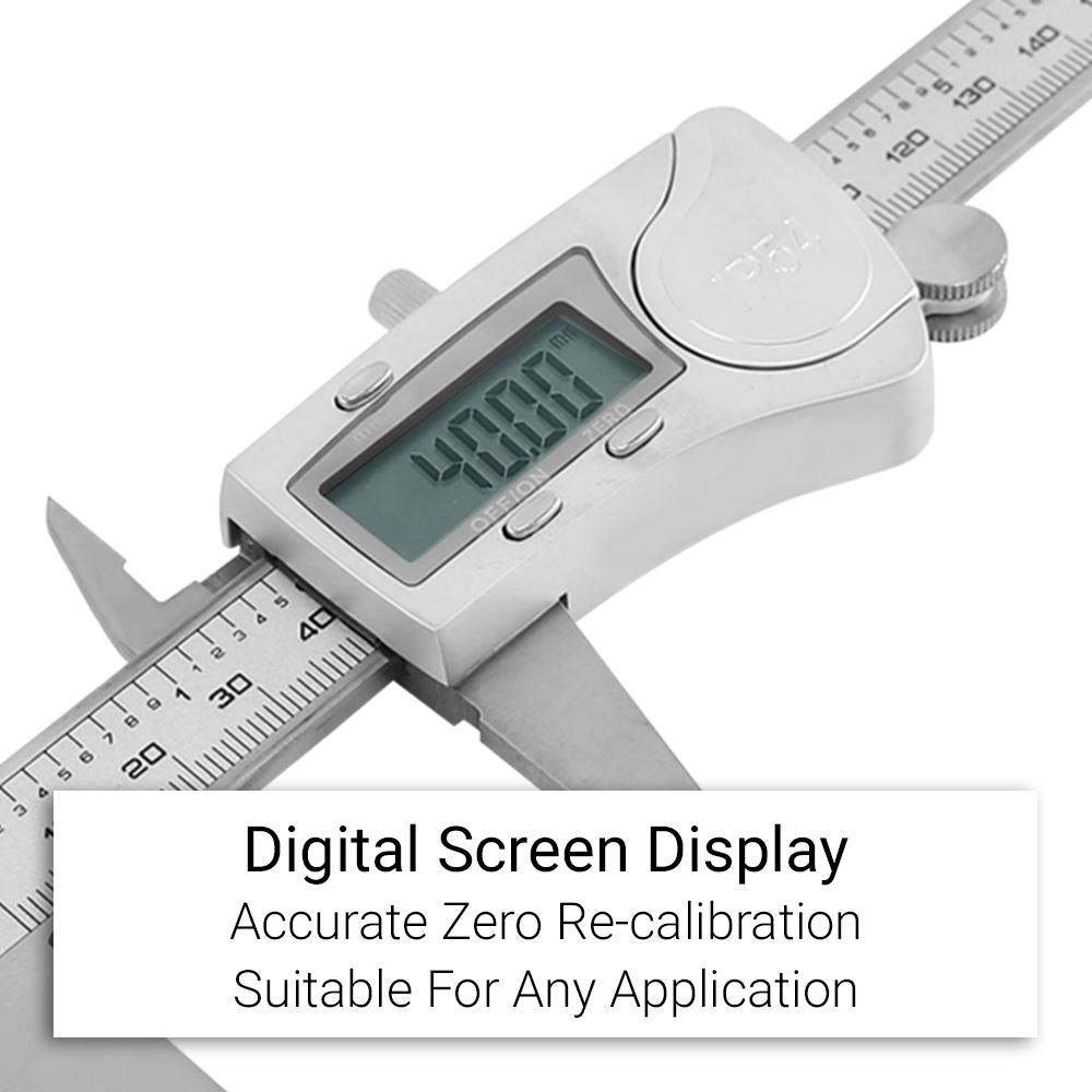 Daytona DWV150 150mm (6") Stainless Steel Digital Vernier Caliper – image 5