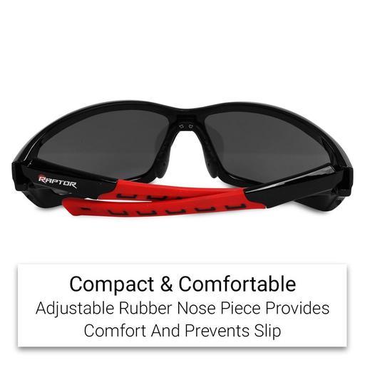 Raptor RTR90P Polarised Safety Glasses with Adjustable Nose Pad – image 3