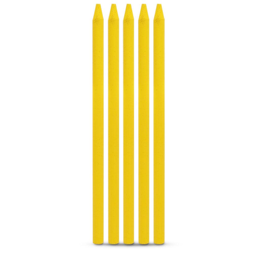 Bleispitz 0129 5-Pack Allwriter Yellow Lead Refill To Suit 0099 Profi Marker - MADE IN EUROPE – image 2