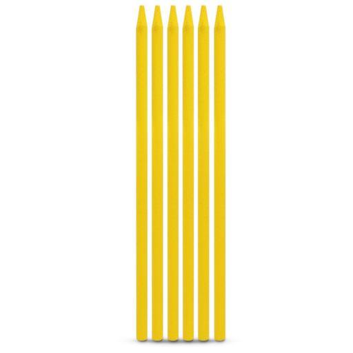 Bleispitz 1409 6pce Allwriter Yellow Lead Refill To Suit 1379 Deep Hole Marker - MADE IN EUROPE – image 2