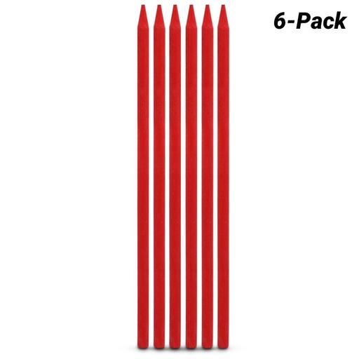Bleispitz 1393 6pce Allwriter Red Lead Refill To Suit 1379 Deep Hole Marker - MADE IN EUROPE – image 1