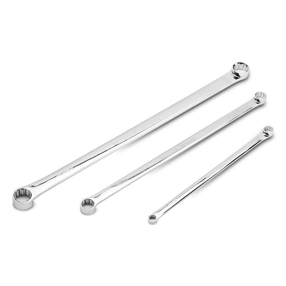 Daytona DSS3M 3pce Metric Extra Long Flat Double Ring Spanner Set – image 3