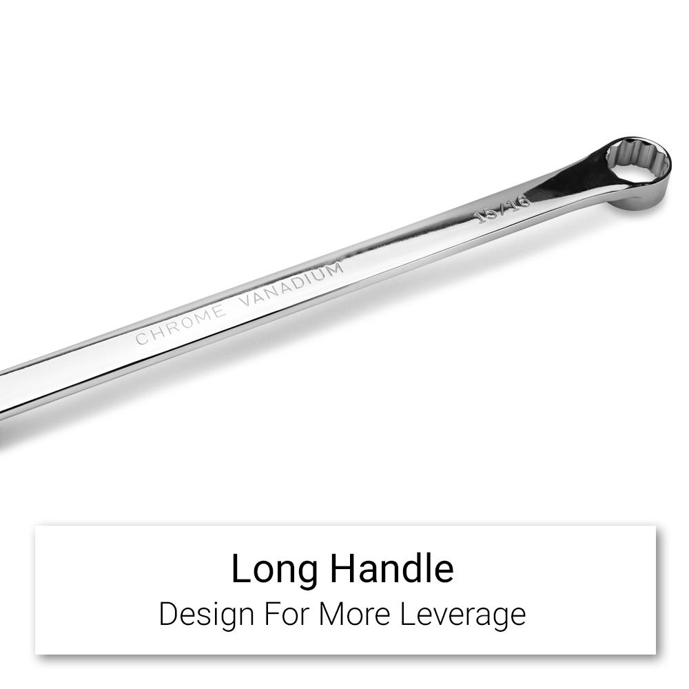Daytona DSS6I 6pce Imperial Extra Long Flat Double Ring Spanner Set – image 6