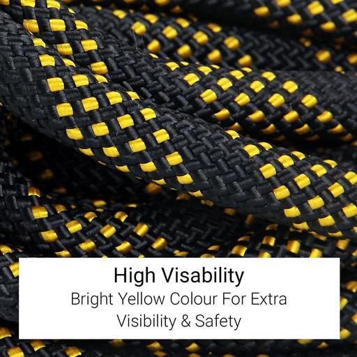 Climbrite C15R 15m Kernmantle Rope With Double Action Hook & Manual Rope Grab – image 7