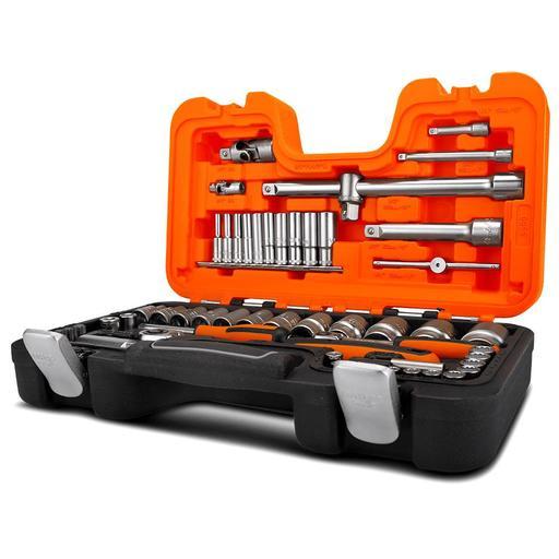 Bahco S560 56pce 1/4" & 1/2" Drive Metric Socket Set – image 3