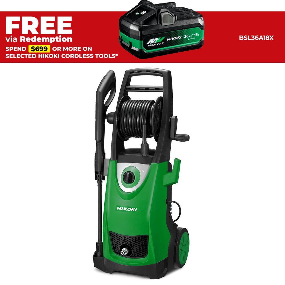 HiKOKI AW150(H1Z) 2000W 2175psi High Pressure Washer – image 1