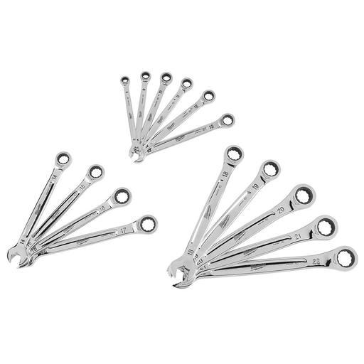 Milwaukee 48229516 15pce Metric Ratcheting Combination Wrench Set – image 6