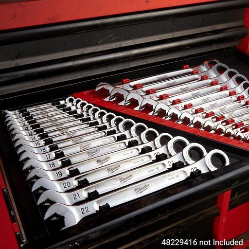 Milwaukee 48229516 15pce Metric Ratcheting Combination Wrench Set – image 7