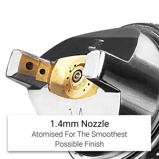 Chicago Air CAGF6 600mL Gravity Feed Spray Gun with 1.4mm Nozzle – image 6