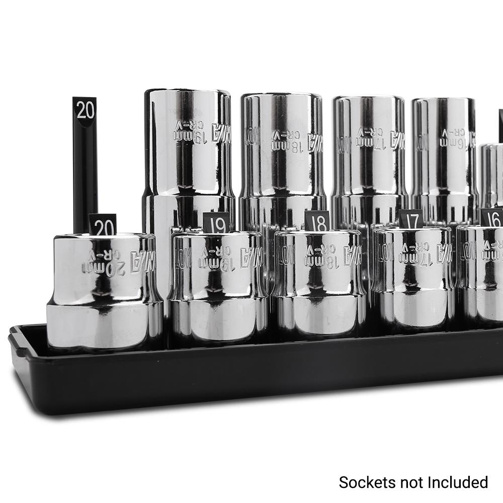 Daytona DMST38 30pce 3/8" Drive Metric 6-20mm Socket Organising Tray – image 3