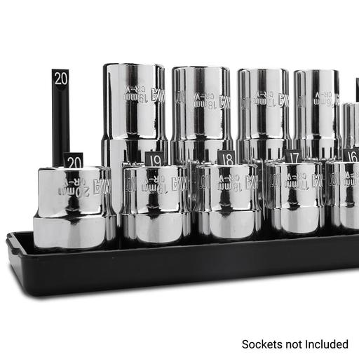 Daytona DMST38 30pce 3/8" Drive Metric 6-20mm Socket Organising Tray – image 3