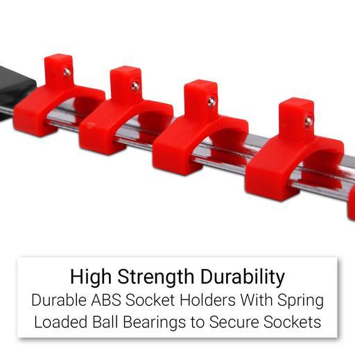 Daytona DMSHG14 14pce 1/4" Drive Metal Socket Organiser With Grip Handle – image 5