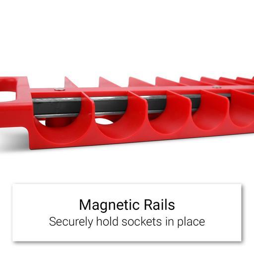 Daytona DMAGST12 22pce 1/2" Drive 22 Pce Magnetic Socket Holder – image 3