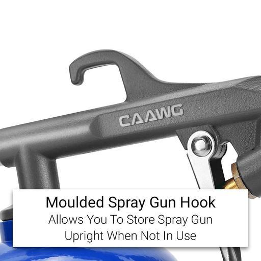 Chicago Air CAAWG 1000mL Suction Feed Long Nozzle Degreasing Gun with Nozzle – image 7