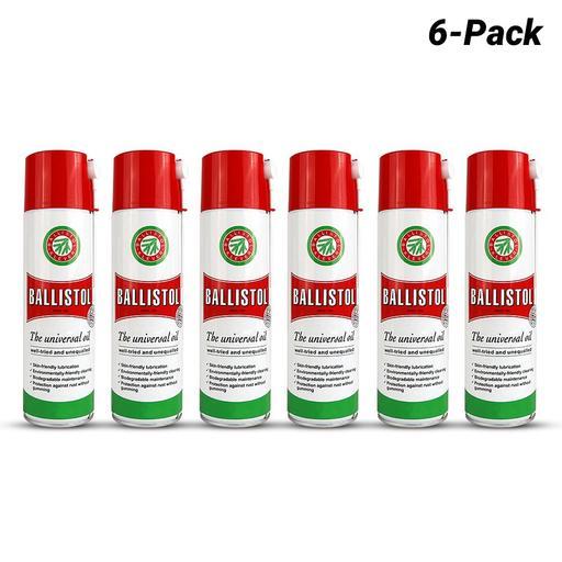 Ballistol 218916PK 6-Pack 200ml Universal Oil Spray - MADE IN GERMANY