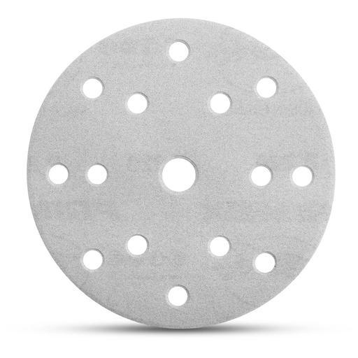 Primex 7388 100-Pack 150mm (6") 15 Hole Premium Aluminium Oxide 220 Grit Sanding Discs - MADE IN FRANCE – image 2