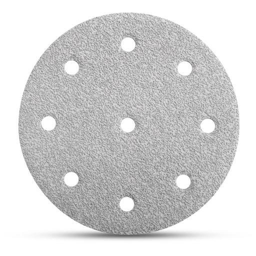 Primex 7530 10-Pack 125mm (5") 9 Hole Premium Aluminium Oxide 40 Grit Sanding Discs - MADE IN FRANCE – image 2